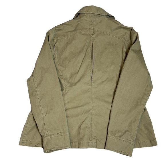 CAbi Jacket Double breasted Tan/Green Utility Safari Size Extra Large Like new - Picture 9 of 9